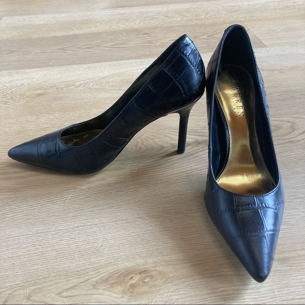 Ralph Lauren Black Pumps